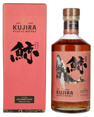 Produktbild von Kujira Ryukyu 15 Years Old Single Grain Whisky 43% Vol. 0,7l in Geschenkbox