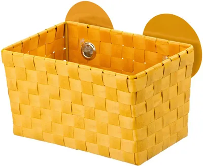 Produktbild von Wenko Static-Loc Aufbewahrungskorb Fermo Orange, 2er Set, 203782800