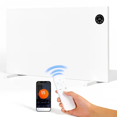 Produktbild von Vigevee Hybrid Infrarotheizung 750 W mit WLAN, App, Touch und Fernbedienung