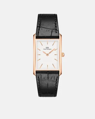 Produktbild von Daniel Wellington Uhr Daniel Wellington Bound Schwarz Krokodil Rose Gold 24 Herren/Frauen DW-DW00100698