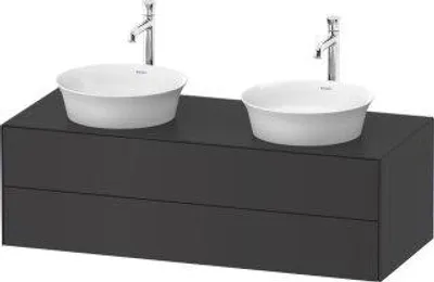 Produktbild von DURAVIT WT4988B58580010 WTU White Tulip wandh,2 SchKa,beid.