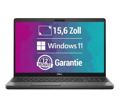 Produktbild von Dell Latitude 5500 15,6 Zoll Full HD Laptop - Intel Core i5-8265U bis zu 4x 3,9GHz - 8GB RAM - 256GB SSD - Windows 11 Pro - Norton 360 1 Jahr Gratis
