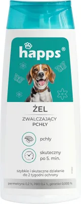 Zdjęcie produktu dla Happs, Żel zwalczający pchły, 150 ml