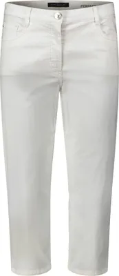 Produktbild von Betty Barclay Slim Fit 3/4-Hose Mid Waist 5-Pocket Schrittlänge 52 cm Fußweite 38 cm