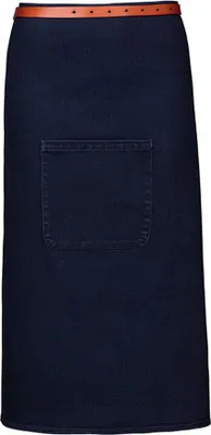 Produktbild von Vorbinder/Bistroschürze im Jeanslook, stretch, B 80 x L 75 cm, Fb. navy