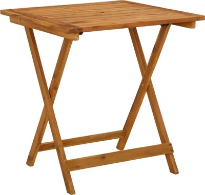 Immagine prodotto di Tavolo da Giardino Pieghevole 70x70x75 cm in Massello d'Acacia