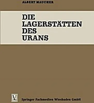 Obrázok produktu pre Die Lagerstätten des Urans