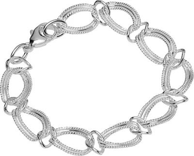 Produktbild von Armband 925 Sterling Silber 19cm Designer Kette Damen Glieder Anker Armkette Neu