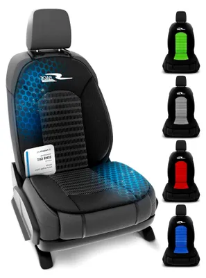 Produktbild von Car Comfort Auto-Sitzauflage S-Race, Sitzkissen-PKW, Universal Sitzschoner, Vordersitze, Sitzunterlage- schwarz