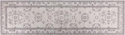 Produktbild von BELIANI Flurläufer Beige Baumwolle 80 x 300 cm Flur Küche Läufer Geometrisches Muster, langer Teppich