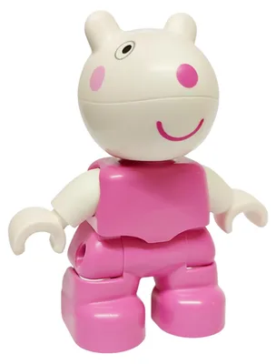Obrázek produktu pro LEGO Minifigurka Duplo, postavička z řady LEGO Ville, ovce Suzy (6475127) (47205pb116) – nová