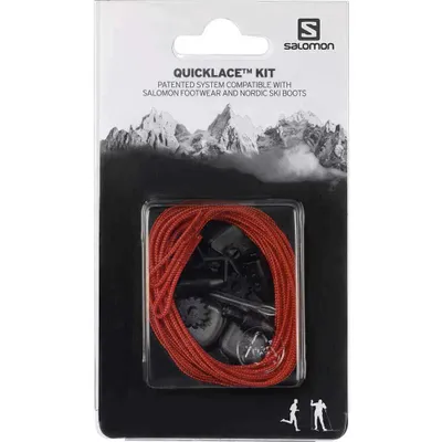 Produktbild von SALOMON SHOES QUICKLACE KIT Red 0 Red/ -
