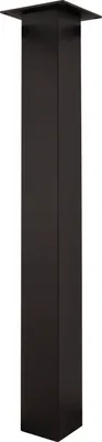 Produktbild von SIMAUSROM Tischfuß 70 x 70 x 720 mm Aluminium schwarz