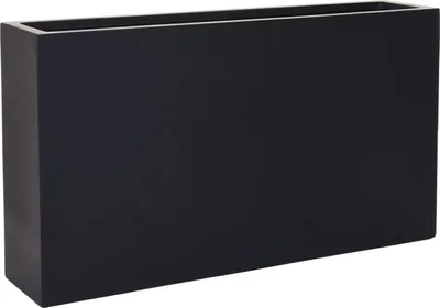 Image de VIVANNO Séparateur de pièce fibre de verre ELEMENTO SLIM caisson, anthracite mat - 90x20x50 cm