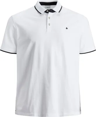 Produktbild von Jack & Jones Poloœbergröße weiß 3 Knöpfe