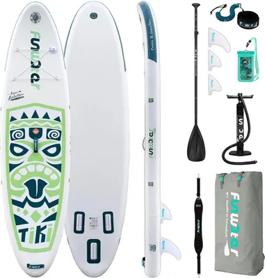 Image de Planche de stand up paddle gonflable SUP Paddle Board avec accessoires - Adultes