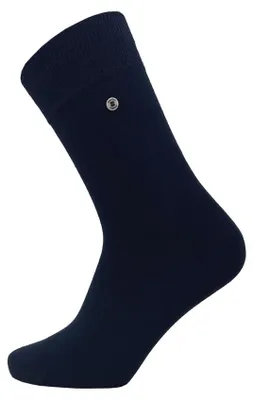Produktbild von Uni-Socken aus Baumwolle dunkelblau – Navy – 36-40