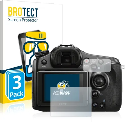 Produktbild von 3x BROTECT Schutzglas für Sony Alpha 68 Schutzfolie Panzer Folie Glas Display Schutz klar