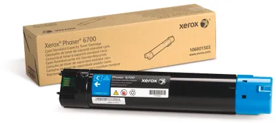 Produktbild von Xerox 106R01503 Laserdruck Tonerkartusche - Cyan - Original - 1 Pack - 5.000 Seiten