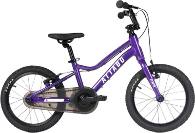 Produktbild von Kinderfahrrad ATTABO EASE 16" Lila - Sicheres, leichtes Fahrrad, ergonomisches Design, V-Brake TEKTRO Bremsen, Kenda Reifen