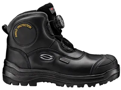 Obrázok produktu pre Bezpečnostná obuv Sir Safety NORDIC STAR S3 z hladkej kože so sklenenou špičkou, čierna, veľkosť 46, čierna