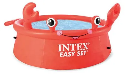 Image de INTEX - Piscine autoportante Crabe - D183xH51cm