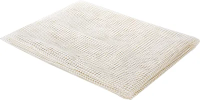 Obrázok produktu pre BELIANI Protišmyková podložka pod koberec biela PVC 130 x 190 cm obdĺžniková sieťovina