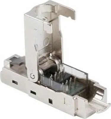 Zdjęcie produktu dla Wtyk sieciowy Lanberg beznarzędziowy RJ-45 8P8C kat. 6A FTP