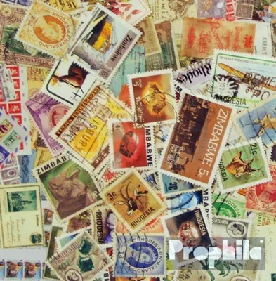 Produktbild von Briefmarken Rhodesien 50 verschiedene Marken