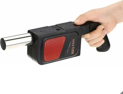 Produktbild von Tragbarer elektrischer Grilllüfter mit Gebläse, Zündvorrichtung für Feuer im Freien, Kochgerät für Camping/Picknick