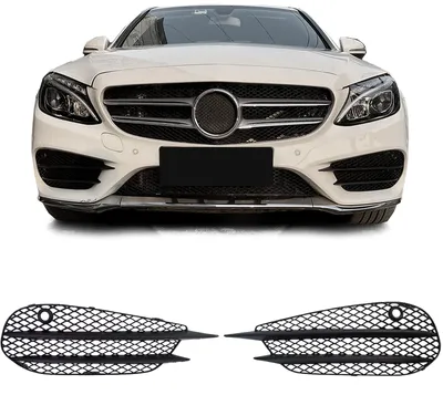 Für Mercedes C W205 C205 A205 S205 14-18 Stoßstange Waben Gitter LINKS + RECHTS in der Farbe von Carparts-Online GmbH