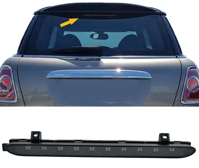 Für Mini R56 One Cooper R60 Countryman LED Dritte Bremsleuchte Schwarz Klarglas in der Farbe Schwarz von Carparts-Online GmbH