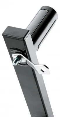 Productafbeelding van König & Meyer 24110, Wandmontage, 50 kg, Staal, Zwart, Wand, 0 - 22°