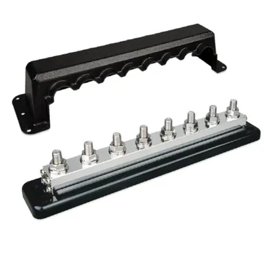 Productafbeelding van Busbar 600A, 8-polig + afdekking