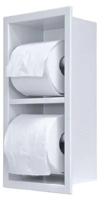 Productafbeelding van Omgoods - Multifunctionele Toiletpapierdispenser met Wandnis