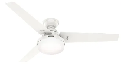Produktbild von Deckenventilator mit Beleuchtung und Wandschalter Sentinel Plus 132 cm