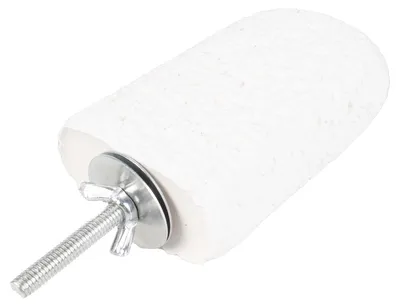 Produktbild von Duvo+ Kalzium-Vogelplattform weiß, Maße: 11 x 6 x 3 cm
