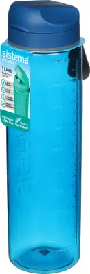 Produktbild von Sistema 1L Tritan Bottle - Ocean Blue