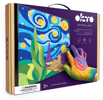 Obrázok produktu pre Penová hlina Okto Malý princ noc 20021 Viacfarebná 42 x 30 x 5 cm