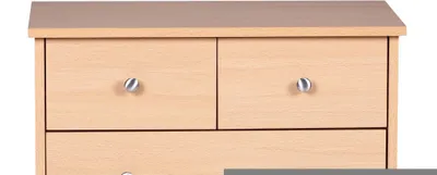 Immagine prodotto di Wohnling cassettiera in faggio 60 x 70 x 35 cm credenza con 5 cassetti; WL1.338