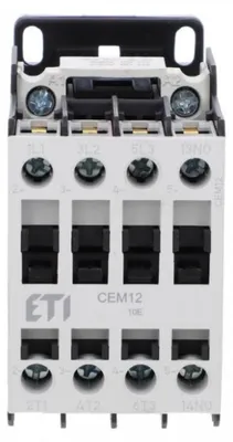 Imagen del producto de Interruptor automático de 12A, 3 polos, 230V AC, modelo 1Z 0R CEM12.10-230V-50/60Hz, número de artículo 004643123
