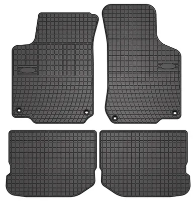 Zdjęcie produktu dla Dywaniki samochodowe gumowe czarne do: Volkswagen Golf IV 1997-2003