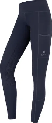 Produktbild von Waldhausen Thermo-Reitleggings Ella, Winterleggings in vielen Farben, Größe:D44, Farbe:nachtblau