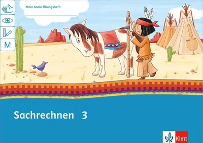 Produktbild von Mein Anoki-Übungsheft. Größen und Sachrechnen. Arbeitsheft 3. Schuljahr