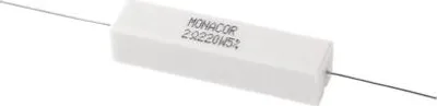 Produktbild von MONACOR LSR-22/20 Hochlast-Zementwiderstand, 2,2 Ω, 20 Watt