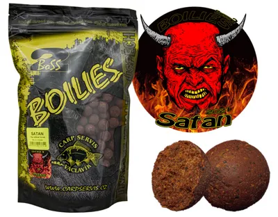Produktbild von Carp Servis Václavík Boilies Boss2, 20 mm, 1 kg, Satan
