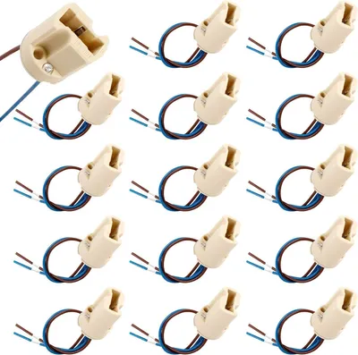 Productafbeelding van G9 Lamphouders - 15 Stuks Keramische Lampvoeten voor LED Halogeenlampen