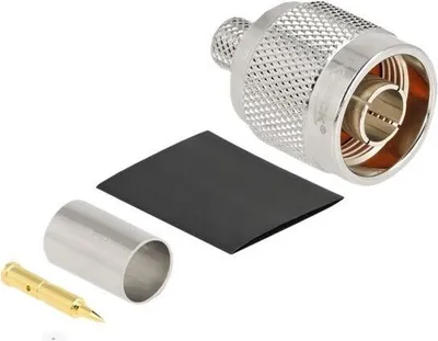 Obrázok produktu pre DELOCK N Stecker zum Crimpen LMR 300 mit passendem Schrumpfs