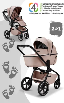 Produktbild von Moon Resea 2.0 Kombikinderwagen sand