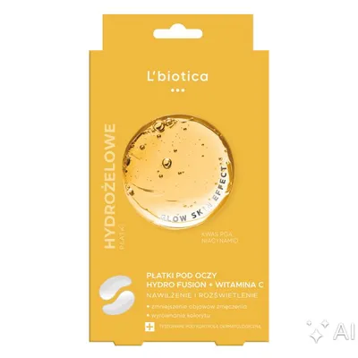 Produktbild von Hydrogel-Vitamin C Augenpads – Hydratation & Aufhellung, 1 Paar
